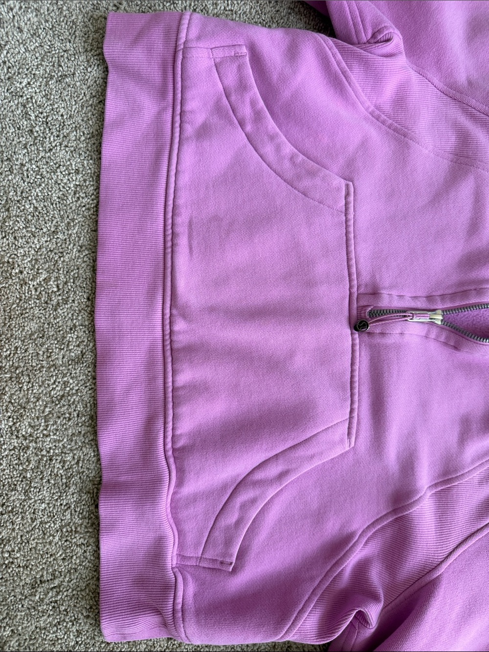 lululemon athletica Lavender Half-Zip Hoodie - Picture 4 of 10